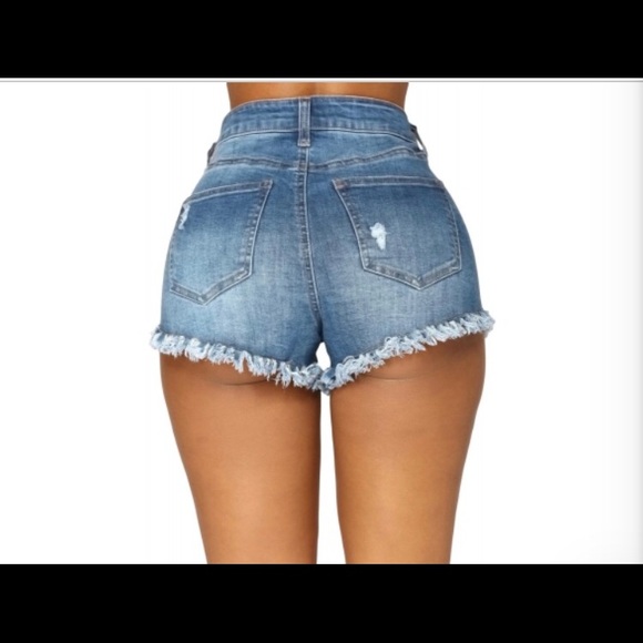 Jean shorts - Picture 2 of 2